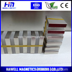 Neodymium magnets block 2*1*1/2