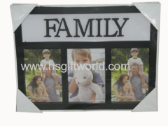 3 opening plastic injection photo frame No.BH0016A