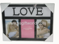 3 opening plastic injection photo frame No.BH0016B
