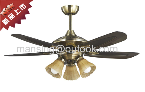 NEW 42" decorative ceiling fan light with remote control