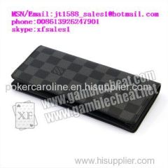 LV wallet IR camera for poker analyzer and marked cards/ poker cheat / poker analyzer/ marked cards