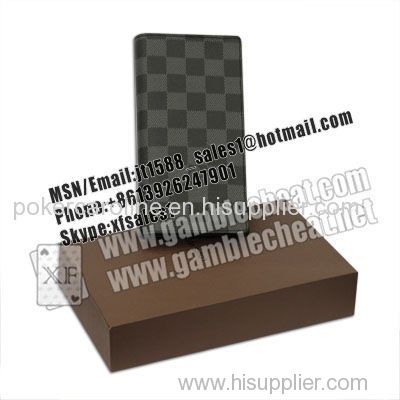 LV wallet IR camera for poker analyzer and marked cards/ poker cheat / poker analyzer/ marked cards