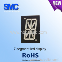 7 segment led display 1.0 inch different colors 1 digit from the manufacturer