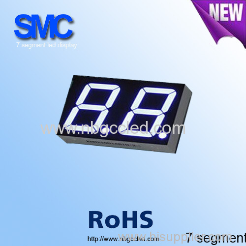 hot selling 0.8 inch 2 Digit 7 segment led display