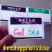 custom graffiti die cut non-removed eggshells for