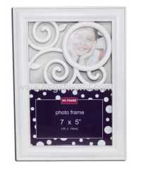 7X5" Plastic injection photo frame No.KH0035