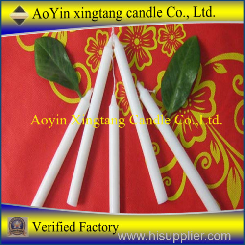 hot selling white taper candles(Daisy 8613126126515)