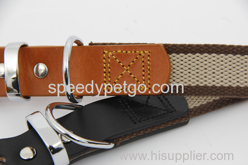SpeedyPet Brand Leather Dog Colloar