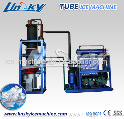 Industrial 25 tons tube ice machine export to Senegal Africa
