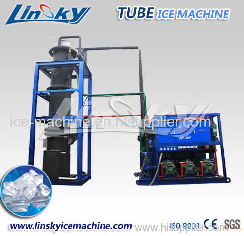 Large industrial 30 tons tube ice plant ice tube plant