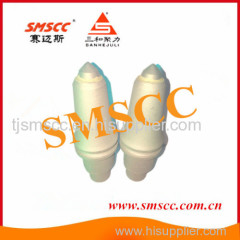 TS8 38mm Foundation Drilling Tungsten Carbide Cutting Tools Hard Rock Drilling Step Shank Bits
