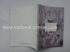 250gsm art paper UV coating cover soft clothing brochure books