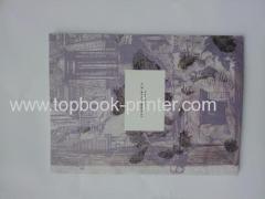 Print 250gsm art paper UV coating cover soft clothing brochure books