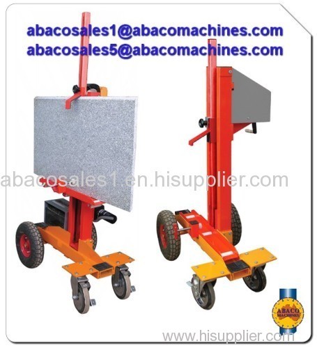 ELEVATING WINCH CART and ELEVATING HAND CART lifter lifting stone slabs