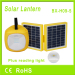 Rechargeable solar lantern with mobile phone charger