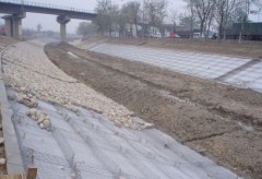 Galvanized wire mesh gabion box