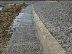 Galvanized wire mesh gabion box