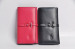 2015 wholesale price branded lady wallets with 3 fold