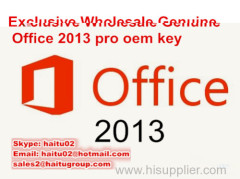 Genuine office product key for office 2013 pro oem key online