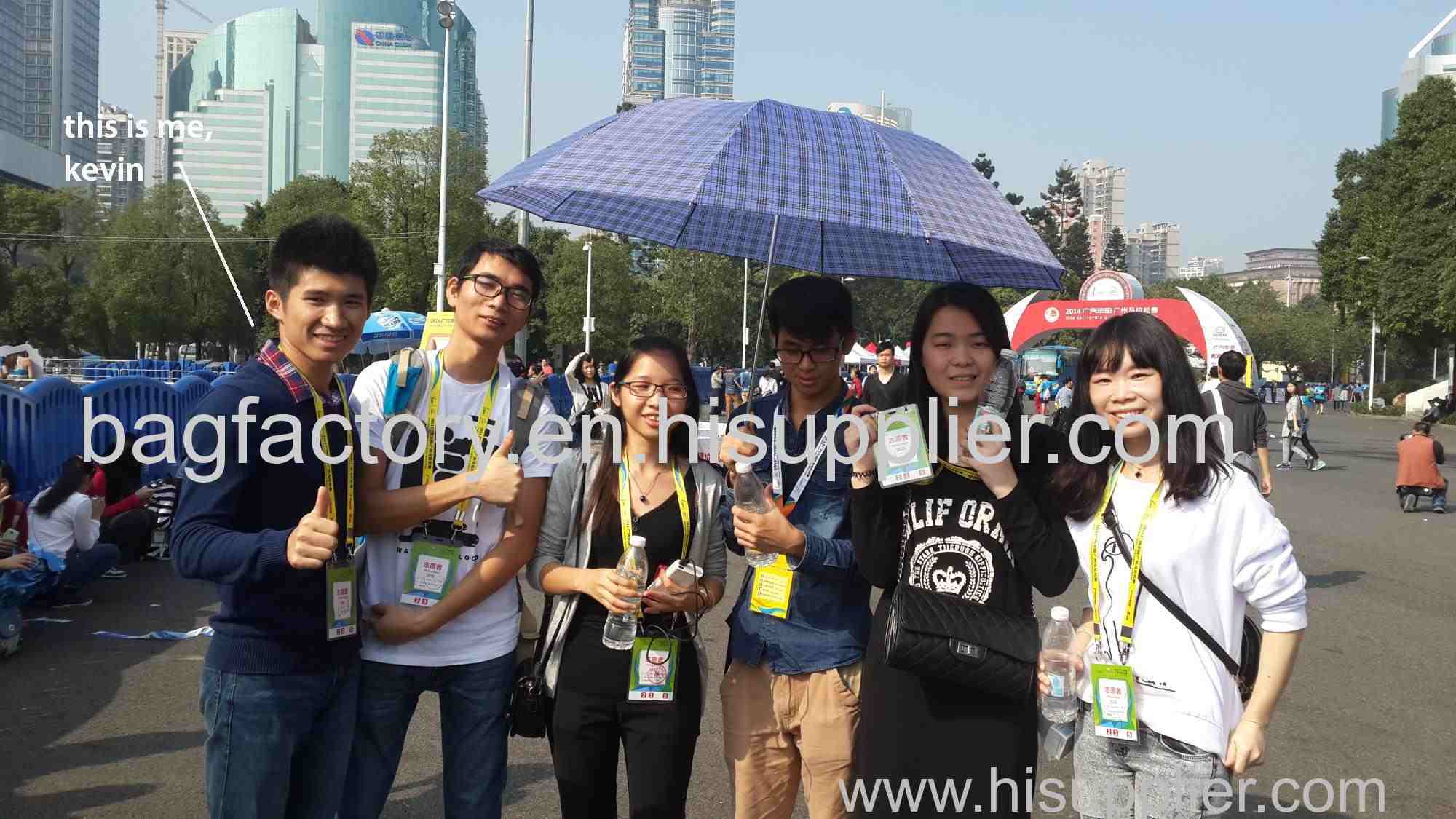 Join volunteer of Guangzhou marathon