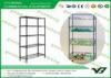 Space Practical Grocery Rack / Wire Display Racks for boutique store or home