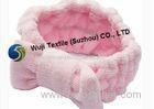 Easy for Cleaning Red Pink Microfiber Towels for Hair 80% Polyester & 20% Polyamide