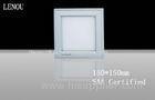 High Brightness SMD 150X150 10w LED Flat Panel Lighting Fixture PF&gt;0.7 120~140lm/W
