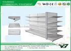 Retail Gondola Supermarket Display Shelving With Punched Holes for chain stores