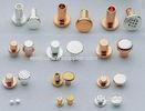 AC / DC switch Solid Silver Electrical Contact Point , Copper Electrical Contacts