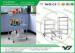 Bathroom or kitchen wire storage racks double sided display free standing
