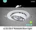 Energy Saving 5 Inch 30W Natural White LED Recessed Downlights For Restaurant / Office