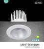 Long Life LED 12W 3'' LED Recessed Downlights with CE RoHS Certificated