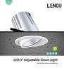 High Brightness Warm White 12W Bathroom / Kitchen LED Downlights 140 lm/W