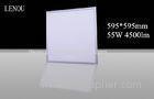 Warm White 55W Recessed Square LED Panel Light 595X595mm for kitchen