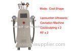 Cryolipolysis Fat Burning Ultrasonic Cavitation RF Skin Rejuvenation Machine