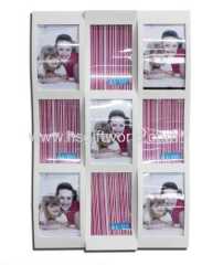 9 opening plastic injection photo frame No.HT4609