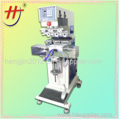 Hengjin high quality and competitive pad printer machine 3 colors pad printer with shuttle