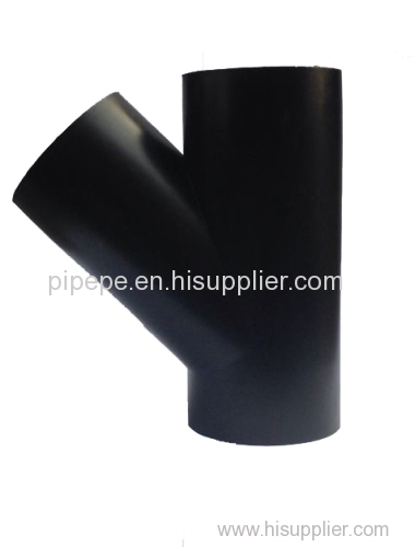 Y-Branch HDPE Siphnic Drainage System Fittings