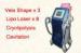 Vertical Lipo Cryolipolysis Freeze Fat Machine / Cellulite Removal Equipment