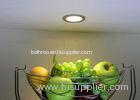 Recessed Acrylic Round led under cabinet lighting dimmable , warm led puck lights