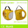 LED solar lantern with radio usb sd