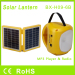 LED solar lantern with radio usb sd