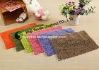 High Absorbent Solid Color Household Carpets , Kitchen Area Rugs 40*60cm