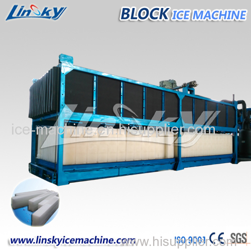 Quick freezing ice block making machine 30 tons/day