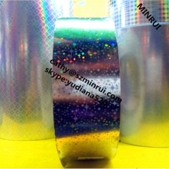 Hot sale self adhesive holographic paper roll