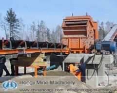 Hongji good quality and low price stone crushing plant