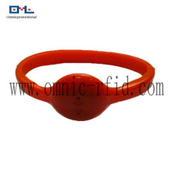 RFID Rewearable Wristband Swimming pool sauna places use electronic ticket