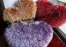 Lovely-designed Purple Chenille Cushion, Household Heart-shaped Pet Bed / Pad