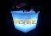 Waterproof Polyethylene Illuminated Ice Bucket For Bar / Night Club / KTV