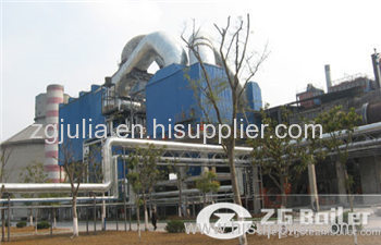 waste heat steam boiler in cement plant